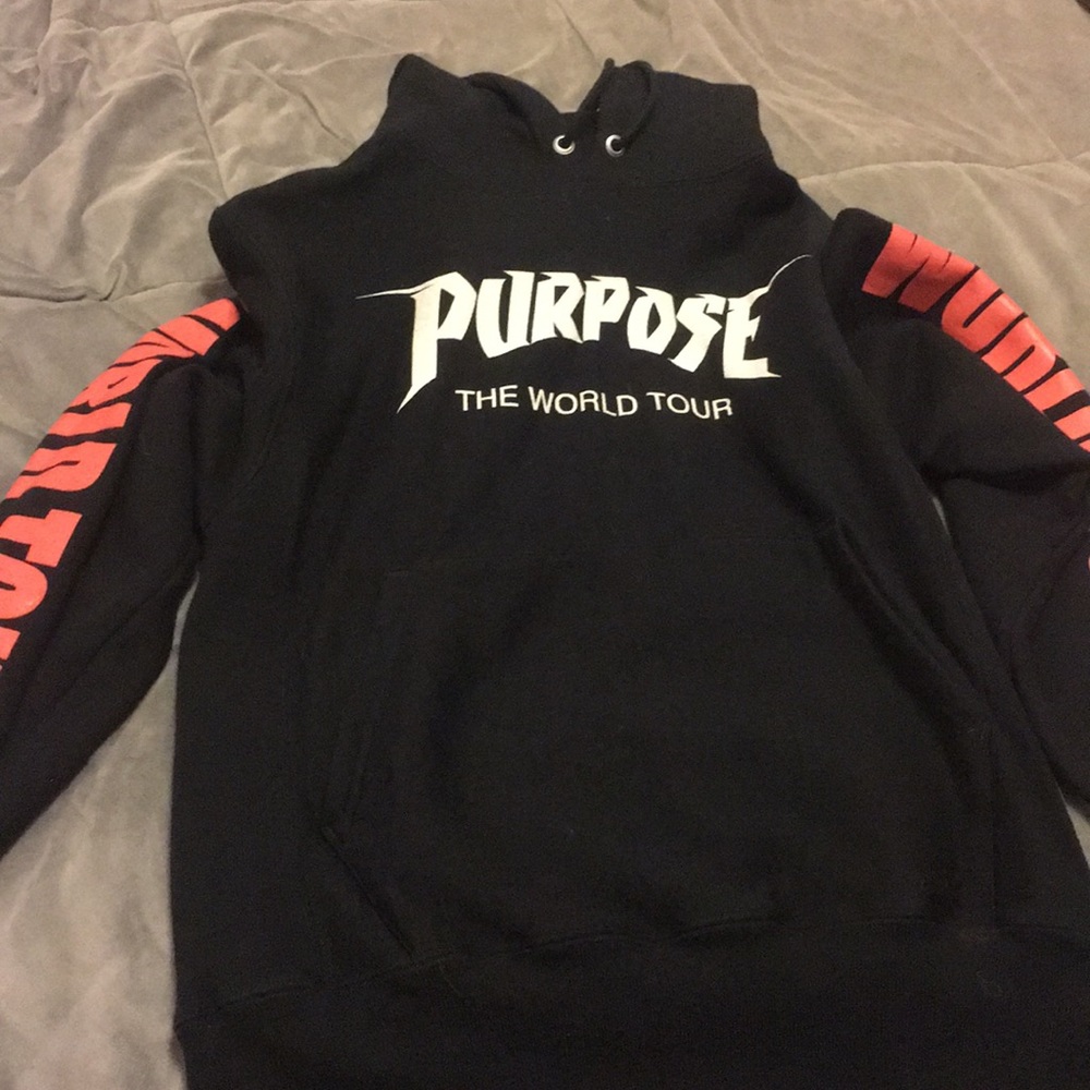 Official Justin Bieber Purpose World Tour Hoodie